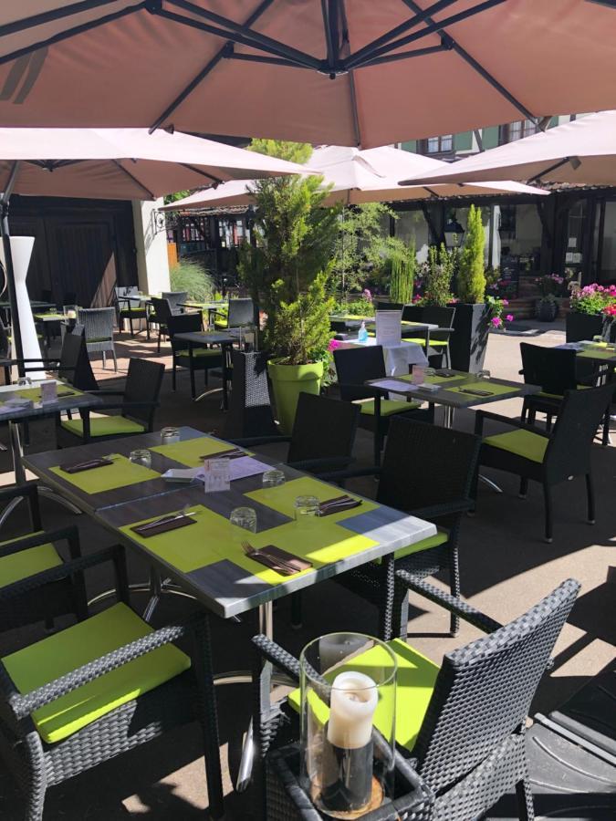 Hotel Restaurant Au Boeuf 布勒斯海姆 外观 照片