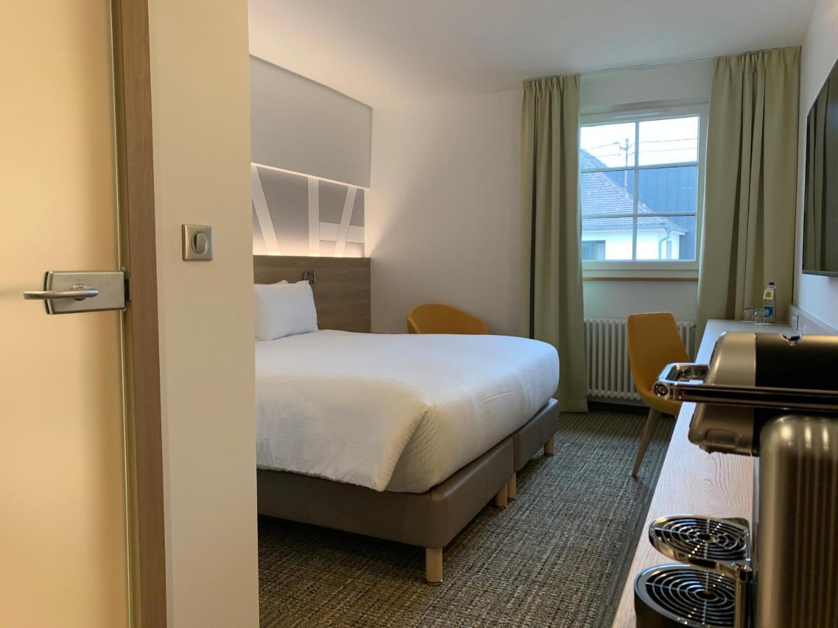 Hotel Restaurant Au Boeuf 布勒斯海姆 外观 照片