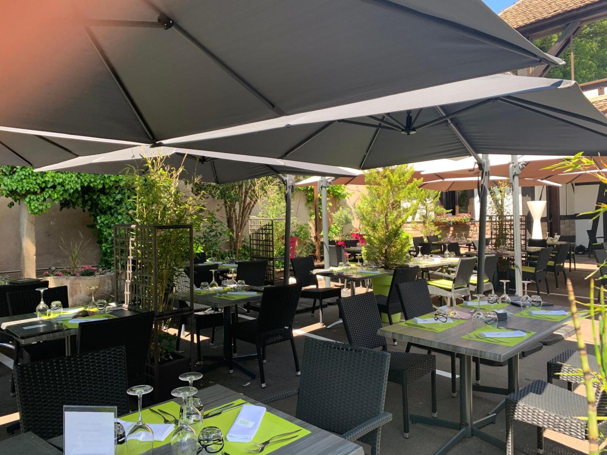 Hotel Restaurant Au Boeuf 布勒斯海姆 外观 照片