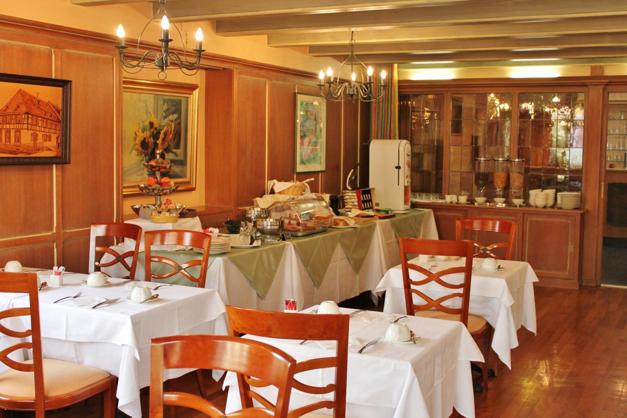 Hotel Restaurant Au Boeuf 布勒斯海姆 外观 照片