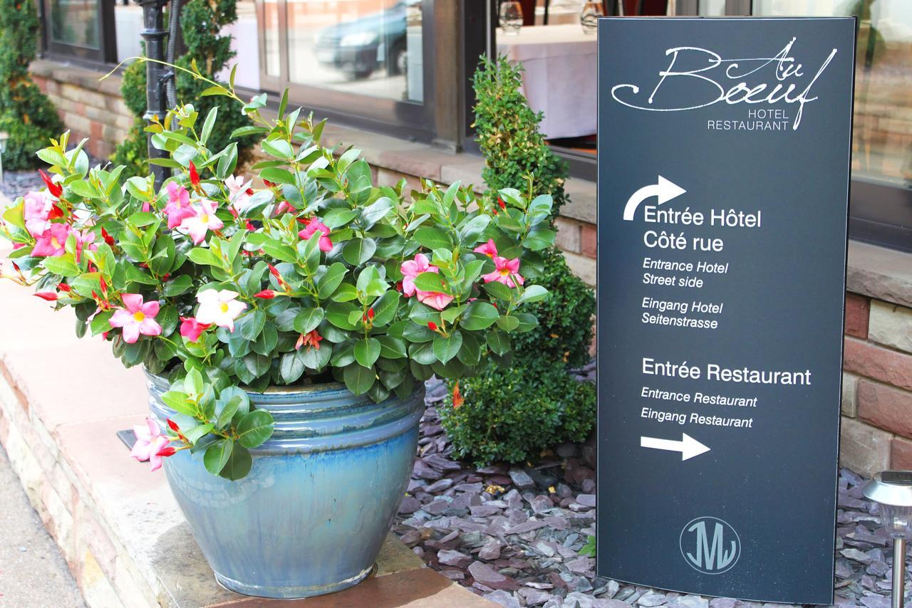 Hotel Restaurant Au Boeuf 布勒斯海姆 外观 照片